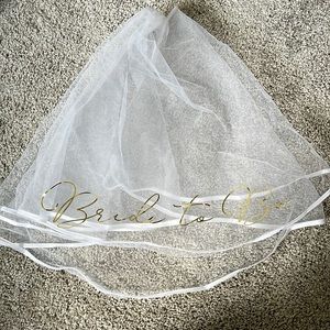 Bride to be veil